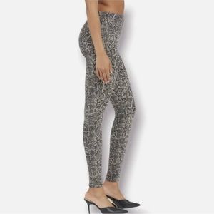 SPANX Snake Print, Ankle length, Jean-Ish Leggings